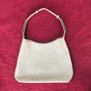 Prada tan leather bag